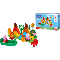 BIG Bloxx Peppa Pig — походный набор из кирпичей + 2 фигурки Пеппы и Сьюзи 57143 / артикул   57143  / GTIN 4004943571432