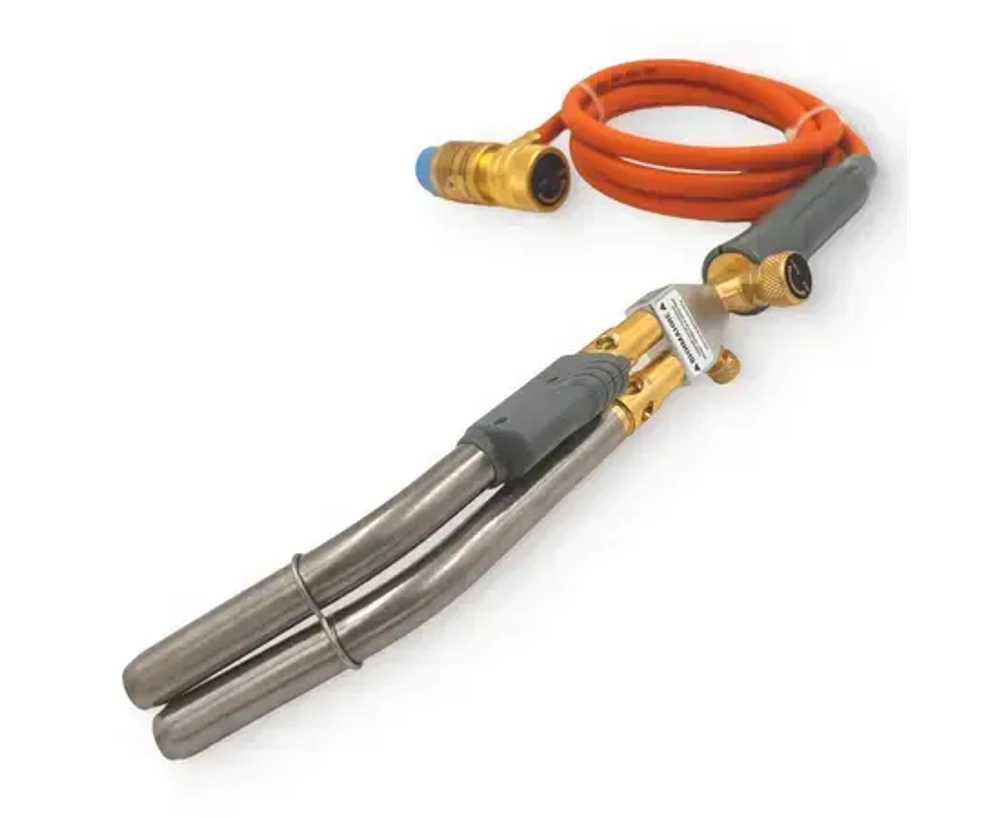 Горелка MAPP BAVIS-WT-10 со шлангом (два сопла, пьезоподжиг, регулировка)