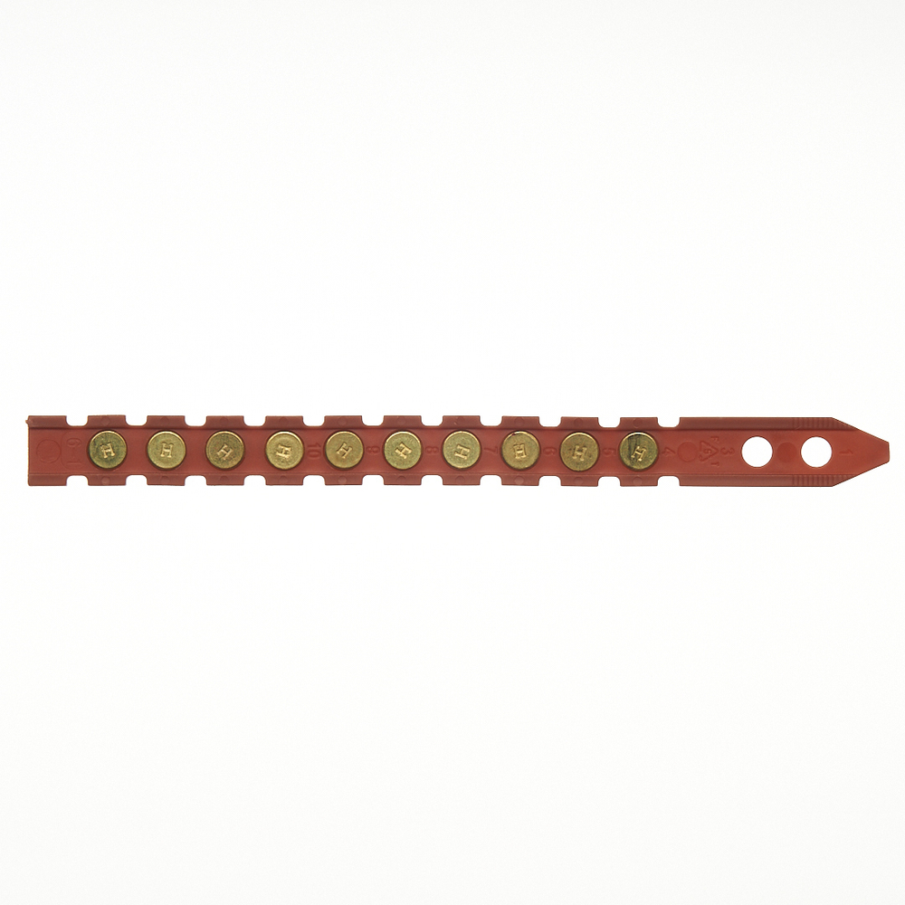 Монтажный патрон в кассете К-2 для порох. монтаж пистолетов (кал. 6,8х11 мм, коричневый, 100 шт/уп) FEDAST