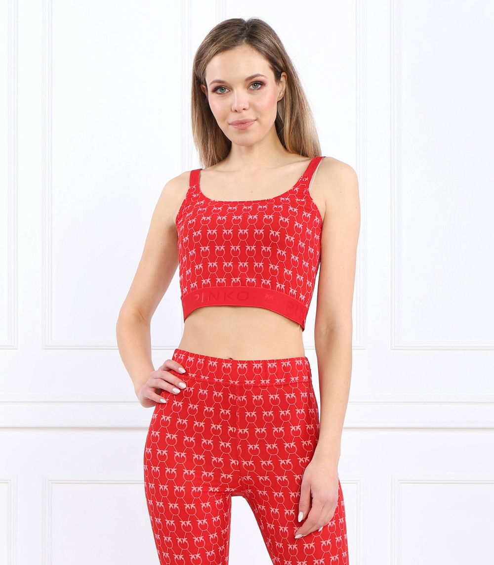 Топ Pinko - красный(100459 8583)