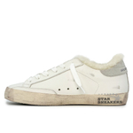 Кеды женские с мехом Golden Goose Superstar