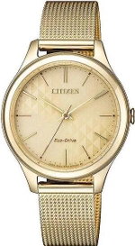 Женские японские наручные часы Citizen EM0502-86P