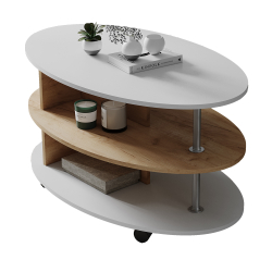 Столик журнальный Консул-4, дуб крафт