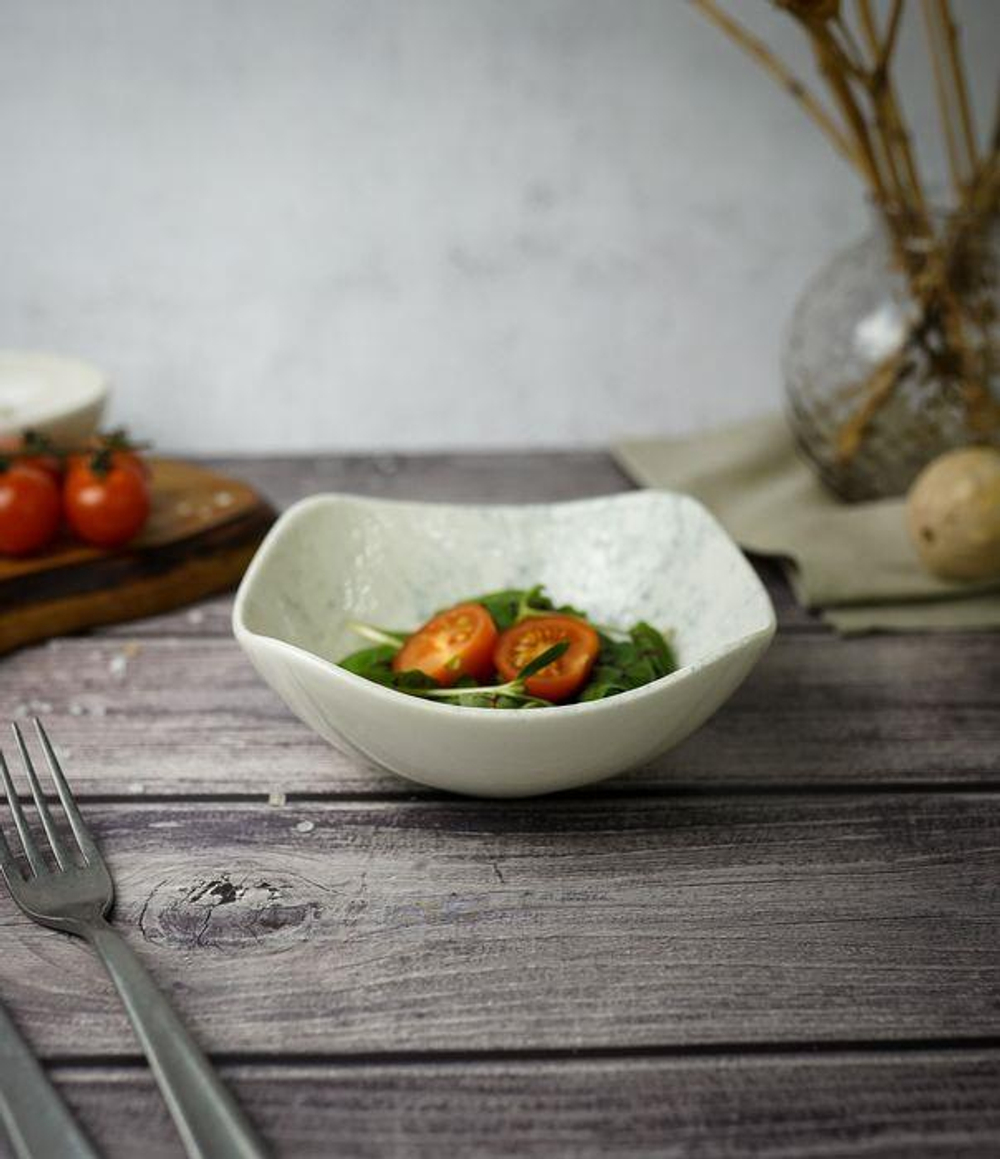 Салатник квадратный 16CM SMOKY