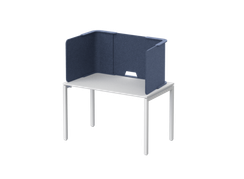 Трехсторонняя кабина-экран трапецевидной формы 76х60х45