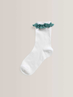 Носки хлопковые школьные для девочки Next A71-614, 5 шт., Белый