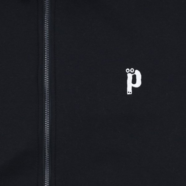 Худи Postaments P Logo Zip (black) артикул: - купить в магазине Дайс