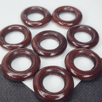 Деревянные колечки, кокос, коннектор, р-р 24мм, штучно