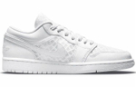 Кроссовки Jordan Air Jordan 1 Low All-White (Женская размерная сетка)