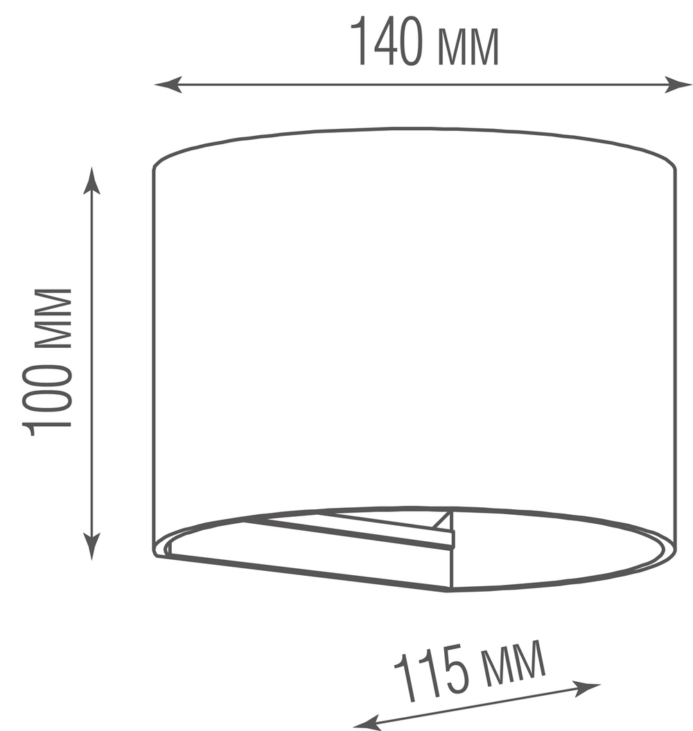 Donolux Led св-к накладной,2х3Вт, L140хW115хH100мм, 224Лм, 3000К, IP54, Ra80, белый, блок питания в комплекте DL20121R6W2W IP54