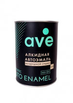 Автоэмаль МЛ ВК Черная матовая 0,85кг