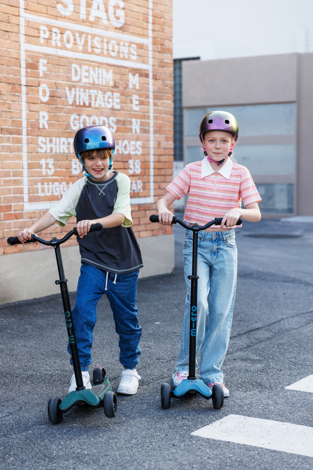 Самокат Micro Kickboard Reloaded, оливковый