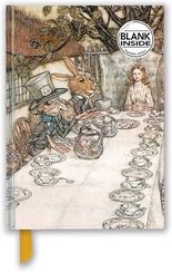 Bloknot \ Блокнот \ Notebook Rackham: Alice In Wonderland Tea Party (Foiled Journal)