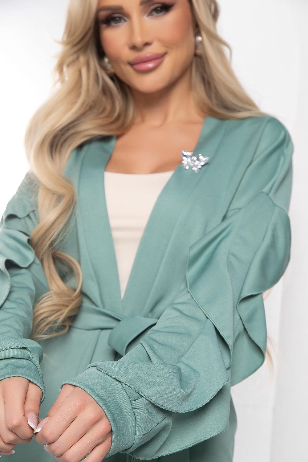 Жакет "Баттерфляй" (фисташка) Б8459 LT Collection