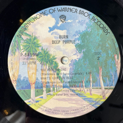 Винтажная виниловая пластинка LP Deep Purple Burn (Japan 1974) (No Obi) Sail Away