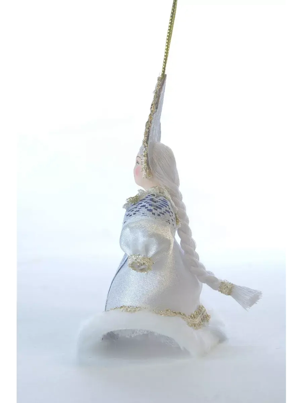 Кукла елочная игрушка Снегурочка