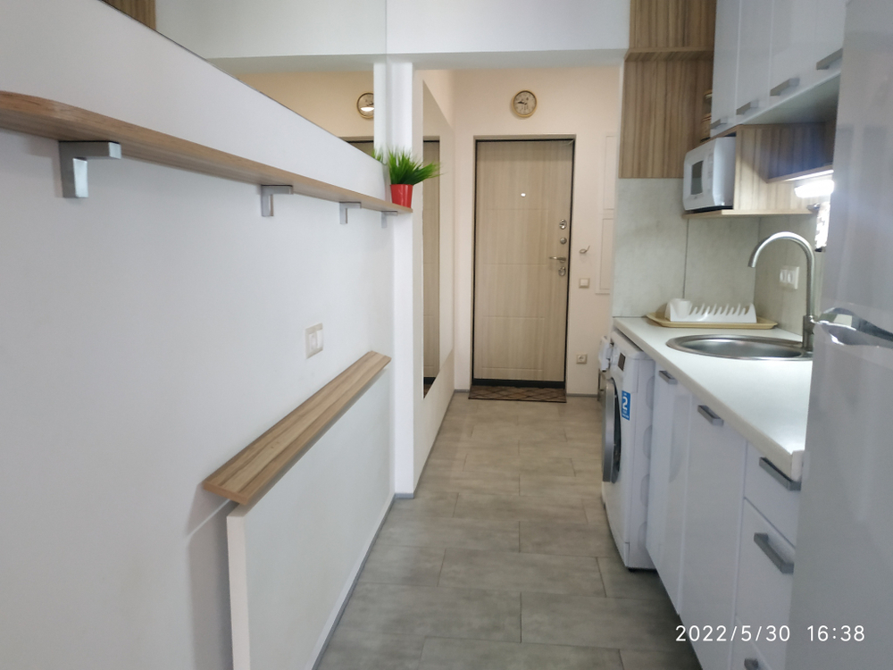 Однокомнатные апартаменты с шикарным видом на море