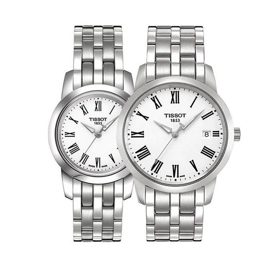 Парные часы TISSOT Classic Dream: T033.410.11.053.01 и T033.210.11.053.00