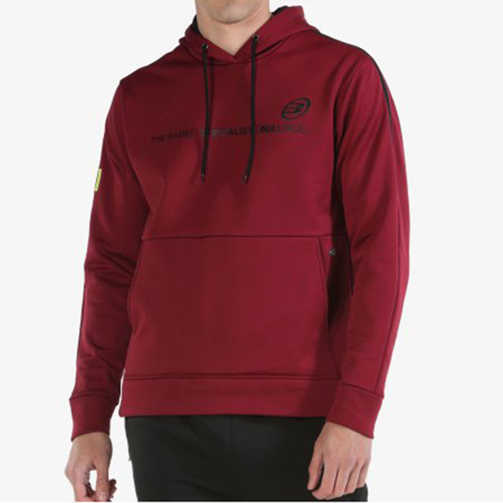 Мужская кофта теннисная Bullpadel Lipis Hoody Men - Red