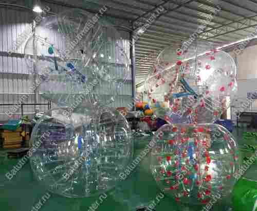 Бампербол «Прозрачный» ПВХ, диаметр 1,8 м