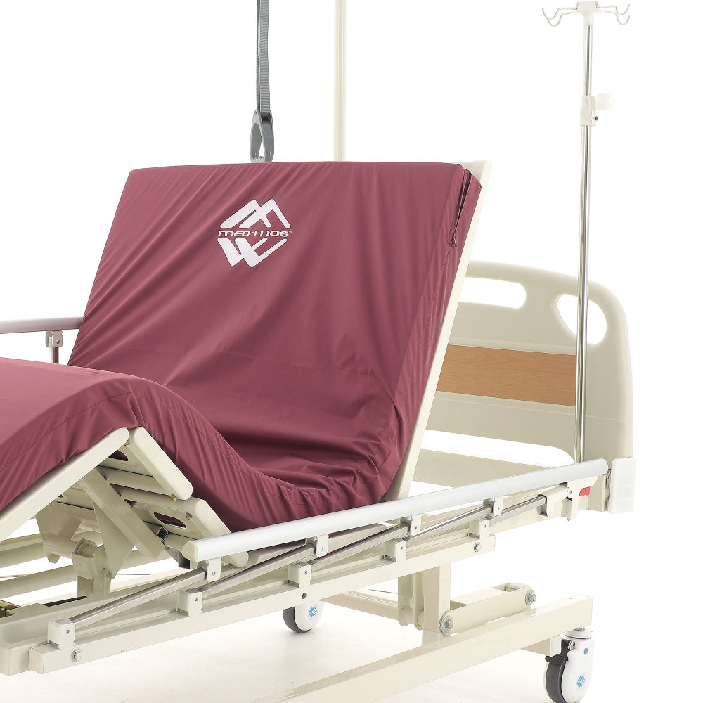 Кровать механическая Med-Mos Е-31 (ABS) с регулировкой высоты для медицинского ухода