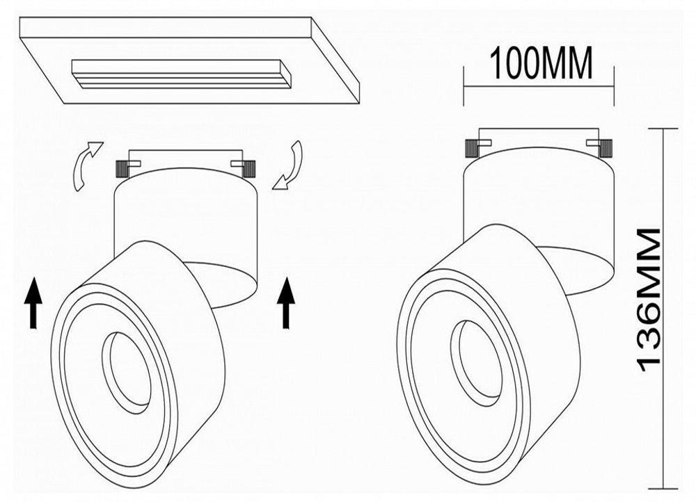 Светильник на штанге ST-Luce ST652 ST652.436.12