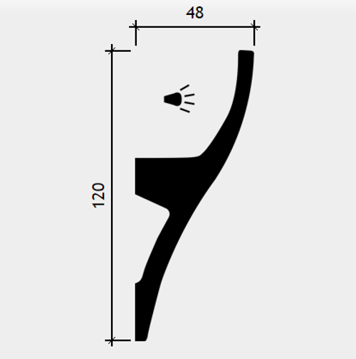 Карниз 6.50.229