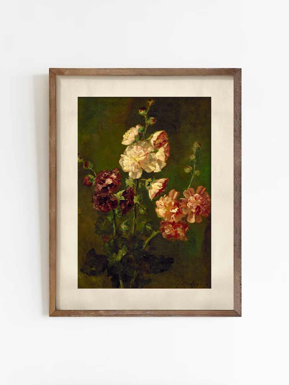 Арт принт 'Мальва'