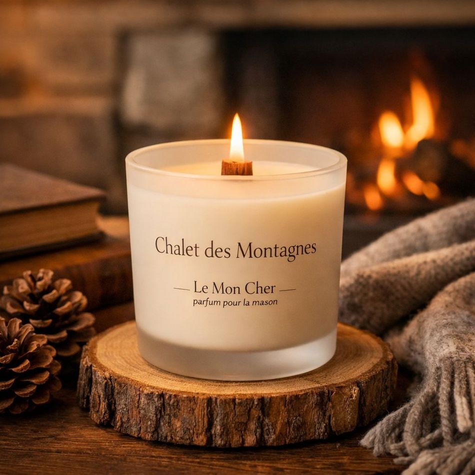 Аромасвеча для дома «Chalet des Montagnes»