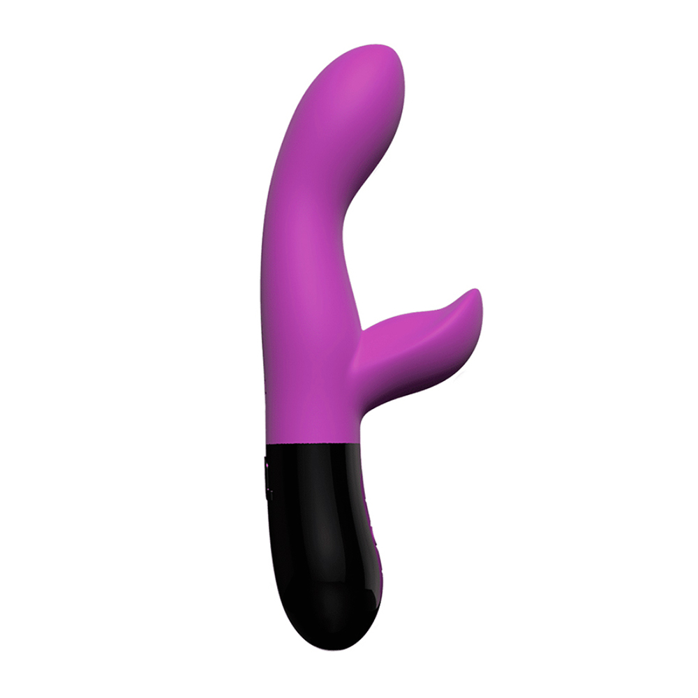Фиолетовый вибратор-кролик 20,4см Adrien Lastic Gaia 2.0 Rampant Rabbit Vibrator Purple