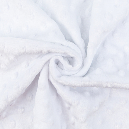 "PEPPY" Плюш PEVD,ФАСОВКА 48 x 48 см ,309 г/кв.м ± 5 ,100% п/э , ЦВЕТ ЯР.БЕЛЫЙ