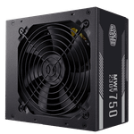 Блок питания CoolerMaster  750W, MWE 750 WHITE V2, Non Modular, КПД 80%, Черный, MPE-7501-ACABW-EU