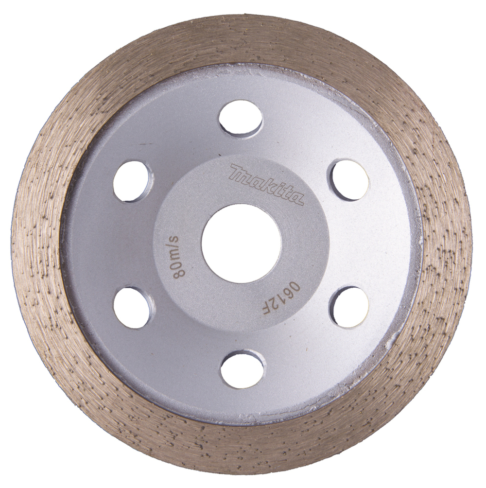Чашка алмазная сплошная "Эконом" 125x22,23x13x5 мм (финиш. шлиф., для PC5000/5001С) Makita D-41464 110 x 15 мм Финишное шлифование Бетон