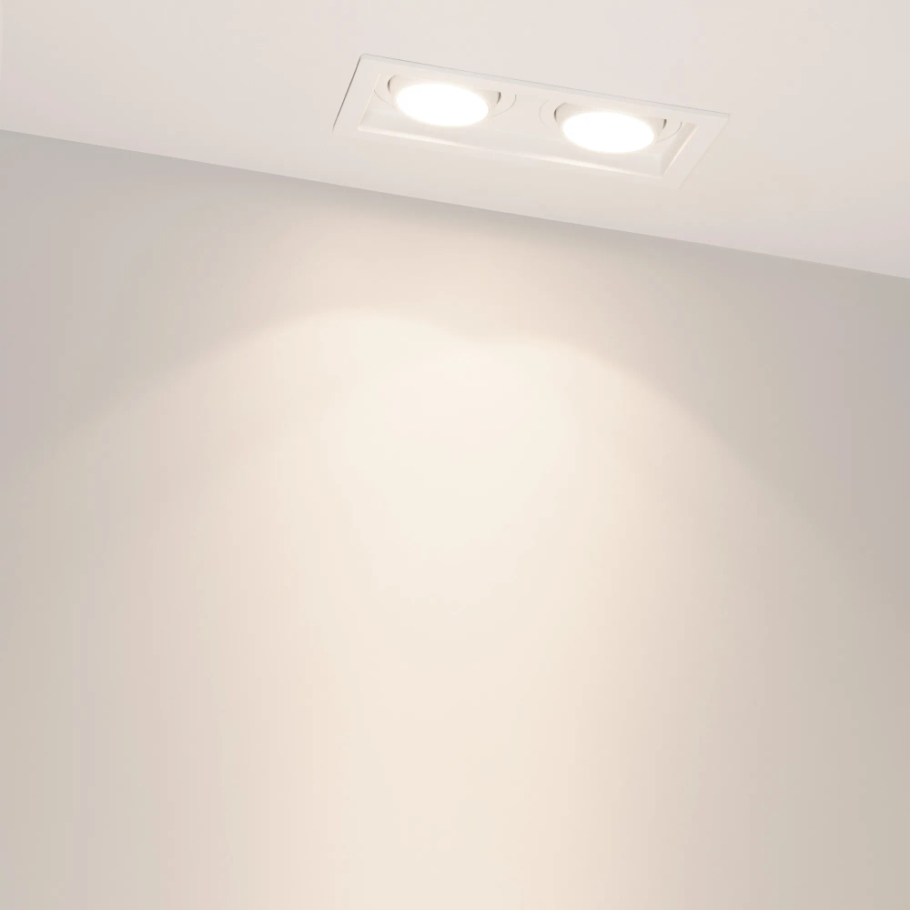 Светильник MS-VORTEX-BUILT-S170x90-2x12W Day4000 (WH-WH, 20 deg, 230V) (Arlight, IP20 Металл, 5 лет) 057770