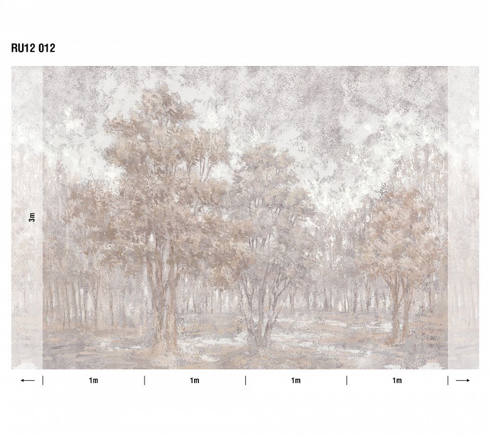 Русская классика Туманное утро панно