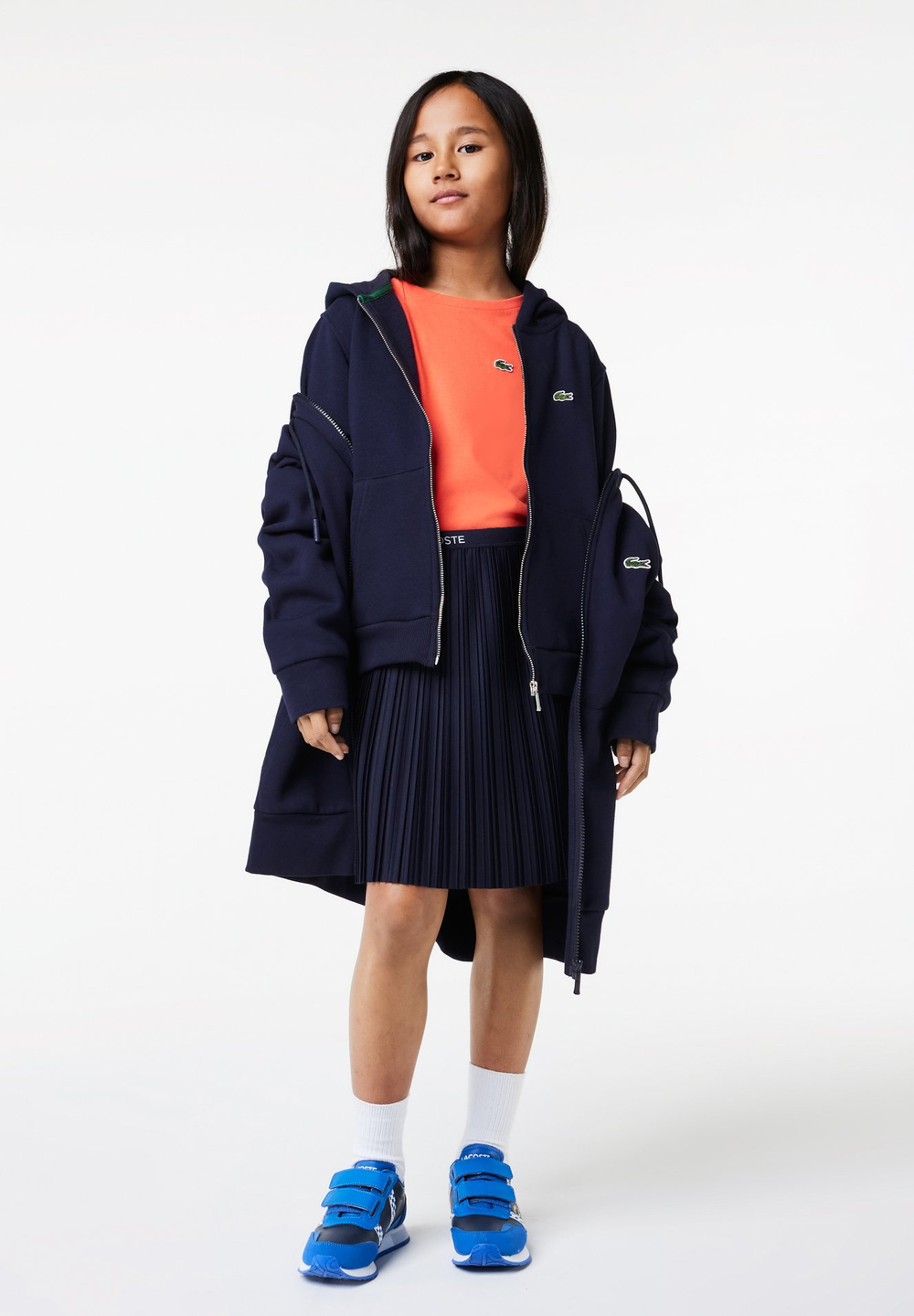 Lacoste UNISEX - Толстовка на молнии - Тёмно-синий (L0643F00D-K11)