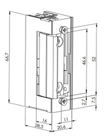 ST-SL361NC Защелка электромеханическая без планки Smartec