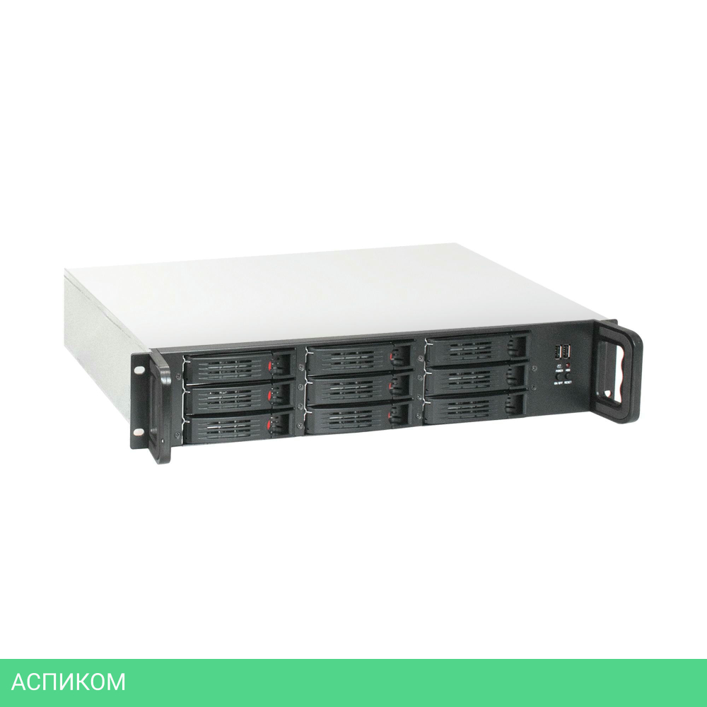Корпус ExeGate Pro 2U650-HS09 без БП (EX284961RUS)