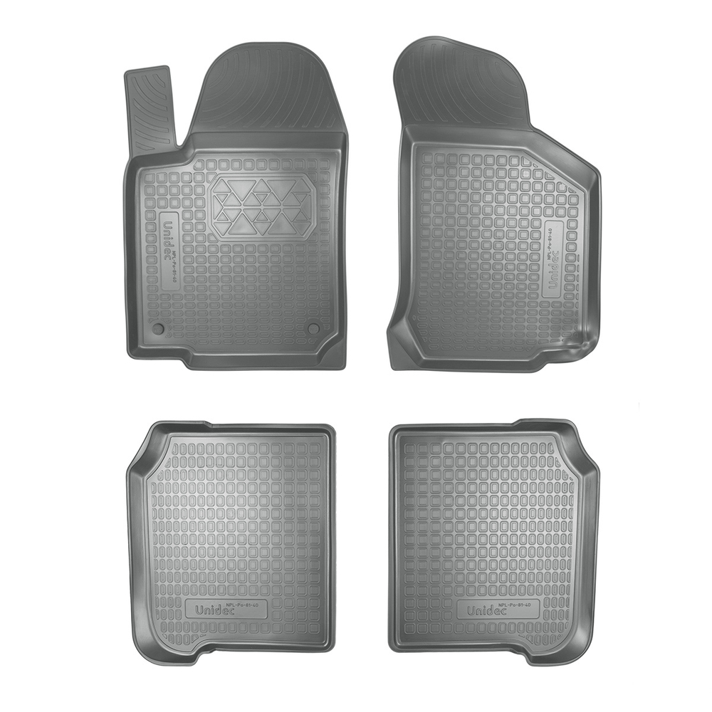 Ковры в салон Norplast/Unidec для Skoda Octavia Tour в кузове A4 (2000-2010)Полиуретан, арт.NPL-Po-81-40-G