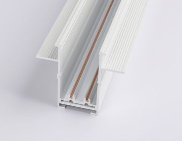 Шинопровод встраиваемый 3м под ГКЛ 12,6мм GL1011 WH белый Magnetic 220V Ambrella