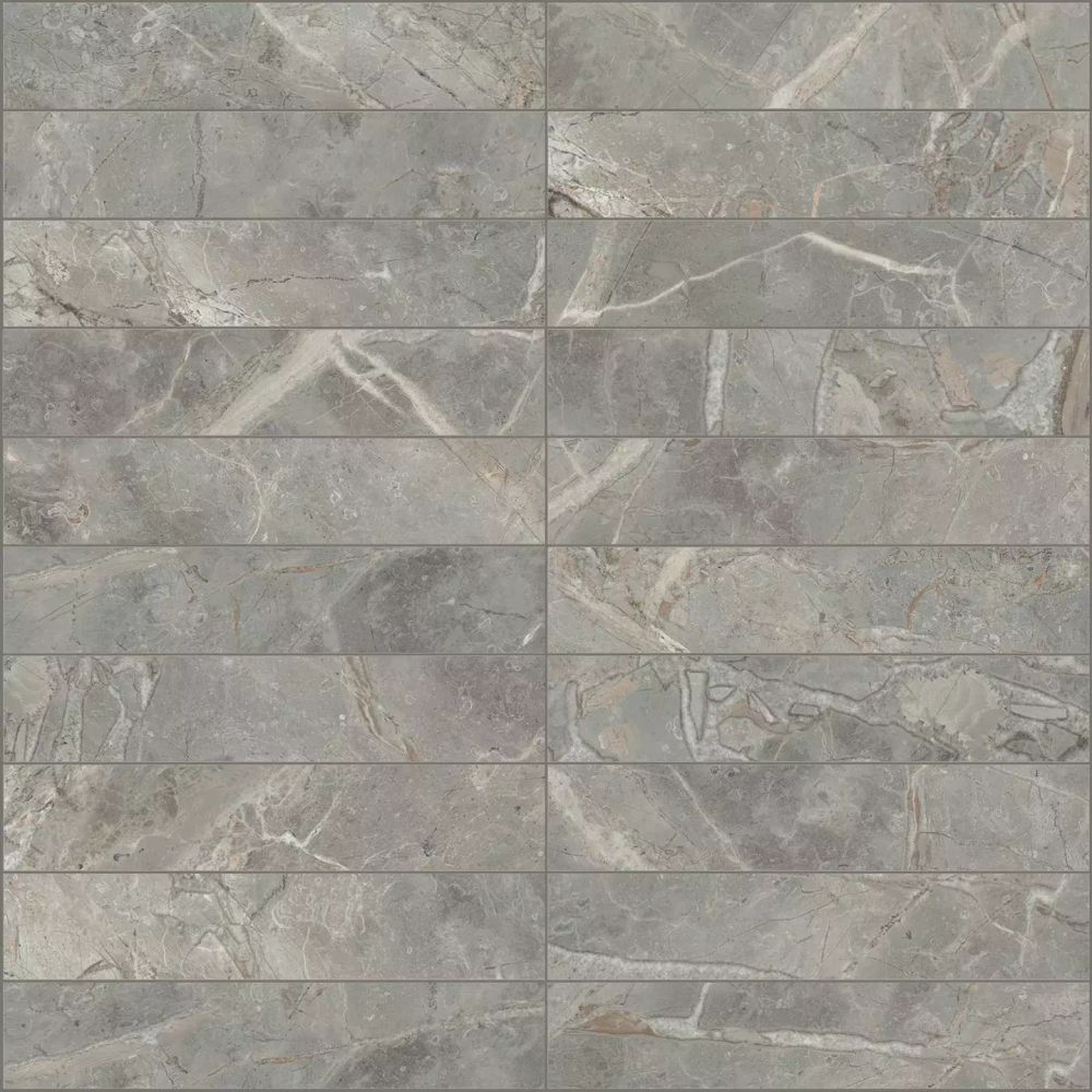 Мозаика Etoile Gris Glossy Mos 3X15