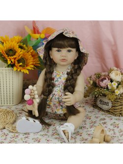 Кукла Реборн виниловая LifeReborn 55см (LR-032)