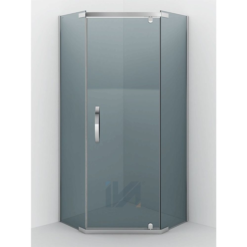 Душевое ограждение IVA E2PS100T 1000*1000*2000 (без поддона) тонированое стекло