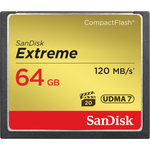 Карта памяти SanDisk CF Extreme 64 GB 120 MB/s