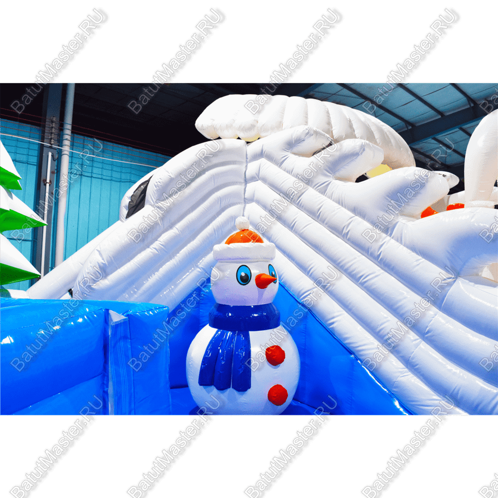 Наземный надувной аквапарк «Морское царство» 16,5*14*6 м