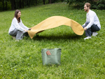 Плед дорожный Smart Picnic | горчичный