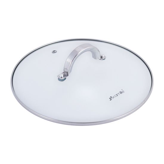 Кастрюля 6,5 л. с сеткой для фритюра Kamille KM-5625S из нержавеющей стали
