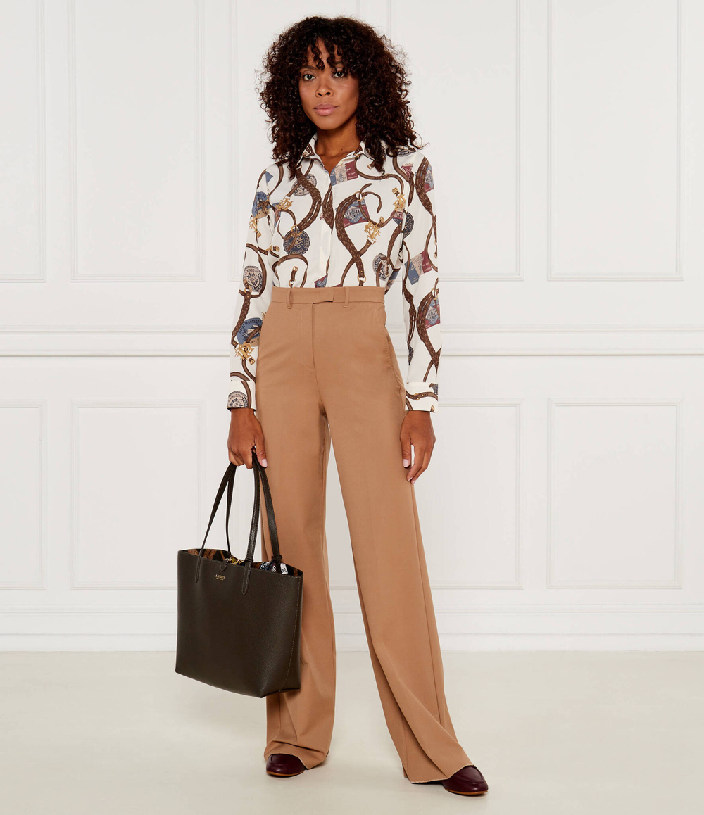 Рубашка KRISTY LAUREN RALPH LAUREN - экрю(200951293)