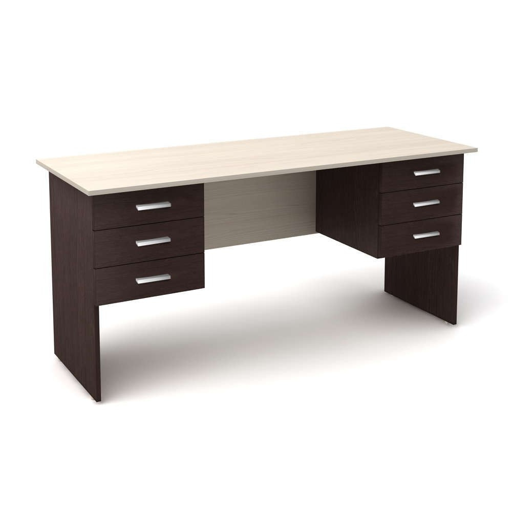 Стол рабочий с 2 тумбами КАНЦ