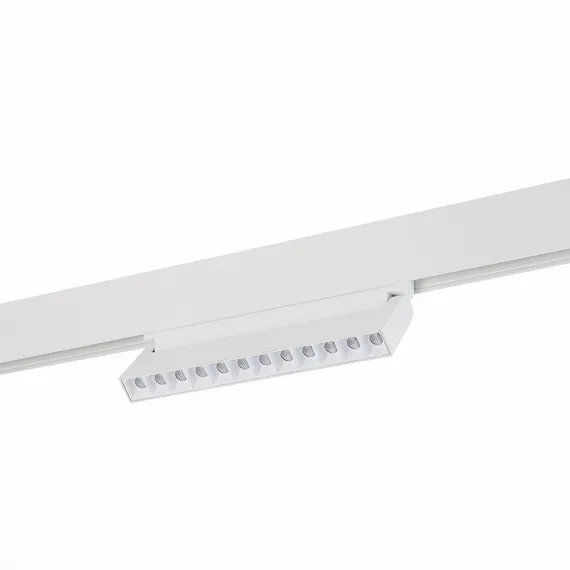 ST364.546.12 Магнитный трековый светильник белый LED 1*12W 4000K 1 009Lm Ra>80 36° IP20 L219xW22xH10 СКАЙЛАЙН 48V